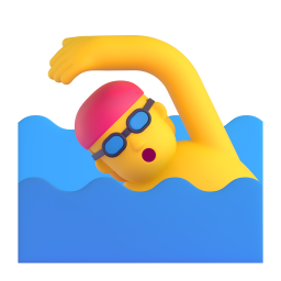 SWIMMER 3D Emoji - High Quality 3D Rendered Emoji SWIMMER 3D Emoji - High Quality 3D Rendered Emoji