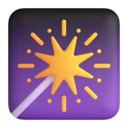 FIREWORK SPARKLER 3D Emoji - High Quality 3D Rendered Emoji FIREWORK SPARKLER 3D Emoji - High Quality 3D Rendered Emoji